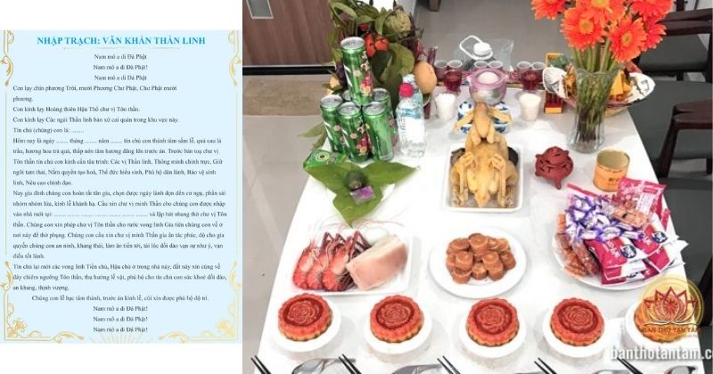 Bài cúng về nhà mới