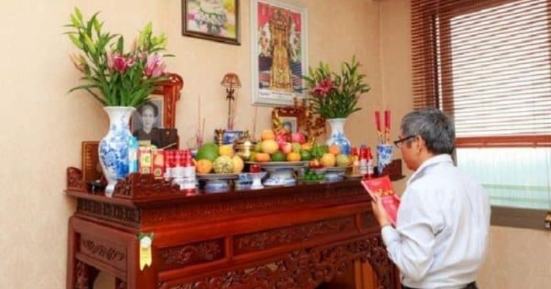 Cách lập bàn thờ gia tiên tại nhà