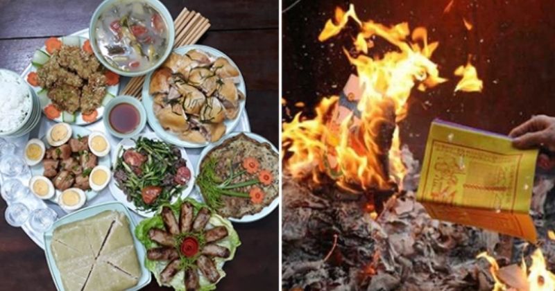 Hóa vàng, hạ lễ