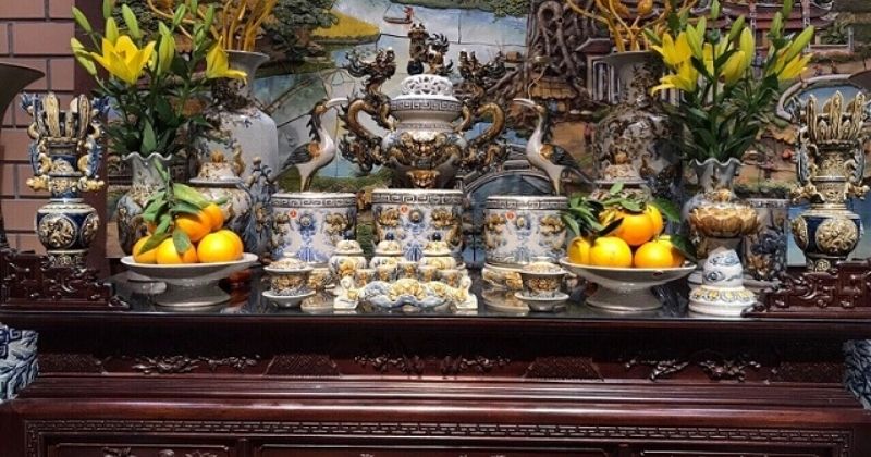 Hướng dẫn bày trí bàn thờ gia tiên phù hợp với từng kiểu nhà
