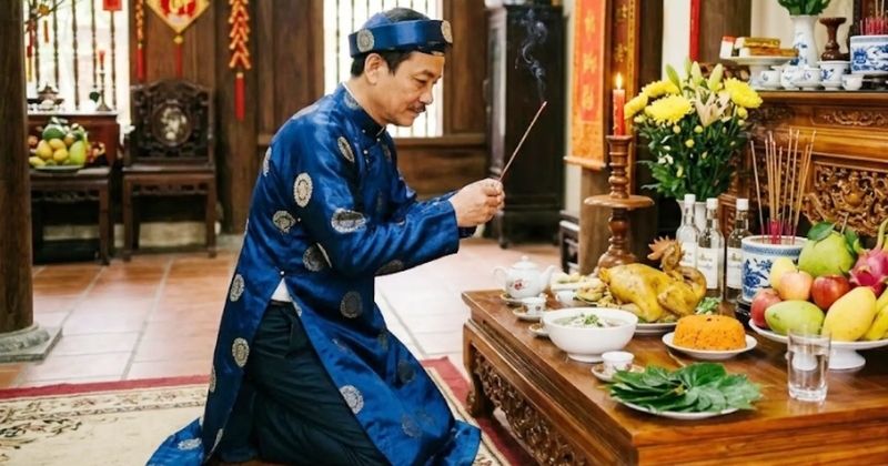 Hướng dẫn nghi thức cúng và đọc văn khấn gia tiên đúng chuẩn