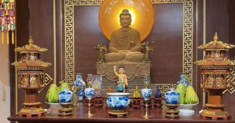 Những điều kiêng kỵ khi lập bàn thờ Phật tại gia