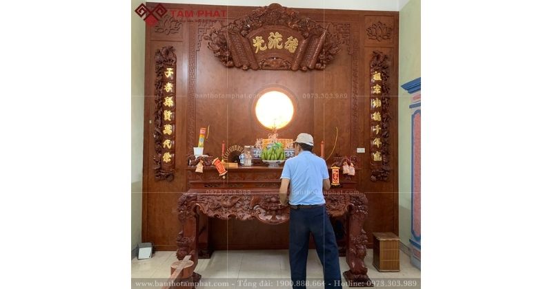 Những sai lầm nghiêm trọng khi tự đo và thiết kế kích thước bàn thờ
