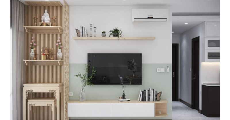 Vì sao bàn thờ chung cư cần thiết kế riêng