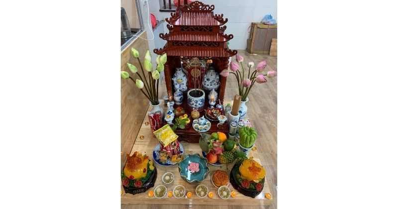 Ý nghĩa tâm linh của việc sắp xếp và bố trí bàn thờ Ông Địa Thần Tài