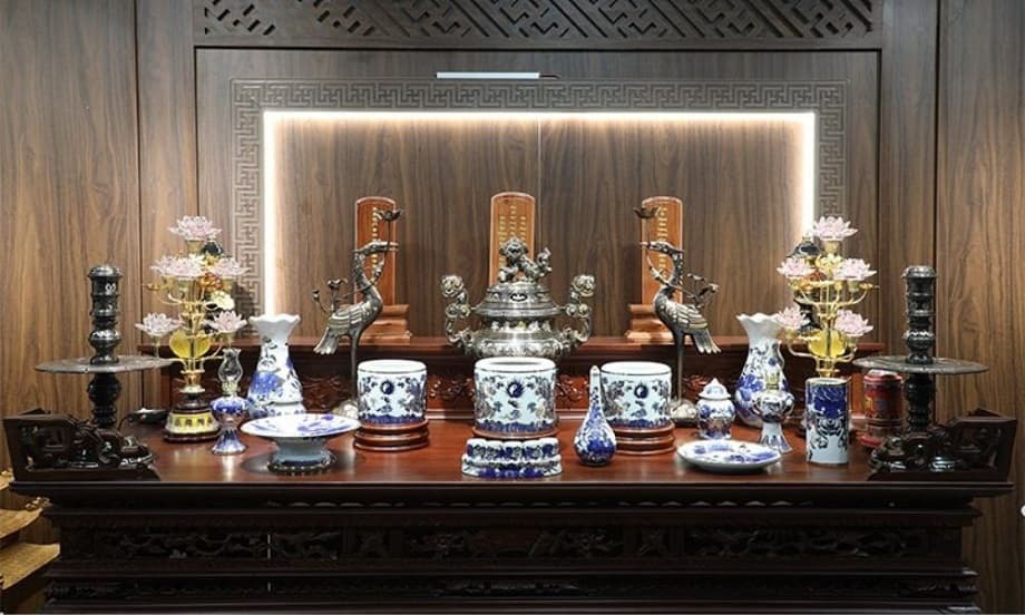 Bàn thờ cửu huyền gồm những gì