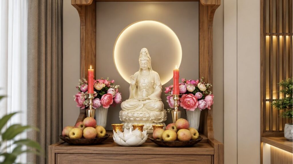 vật dụng cho góc tụng kinh tại nhà